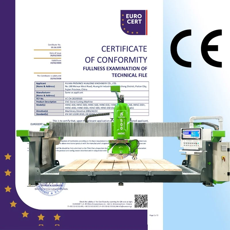 5-axis Italian ESA CNC bridge saw
